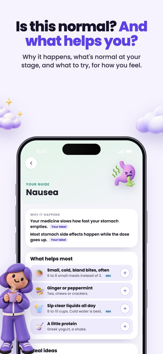 Is this normal? Why nausea happens at your stage, and what to try.